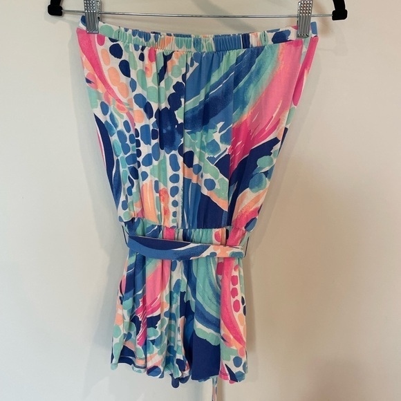 Lilly Pulitzer Strapless Romper - Picture 5 of 11